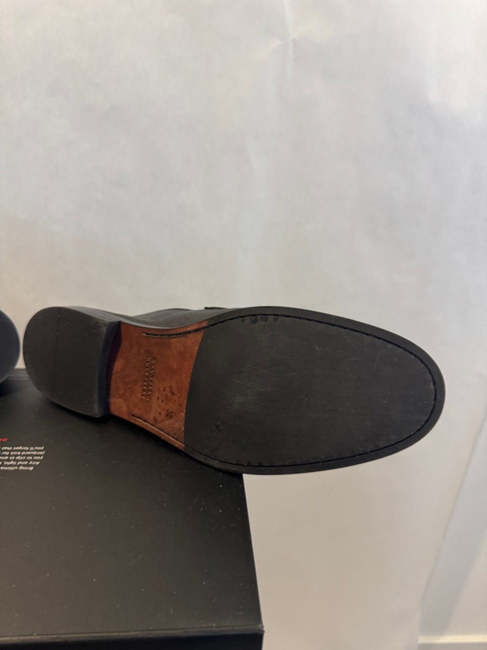 Brunello Cucinelli Black Leather Penny Loafers - Picture 11 of 16